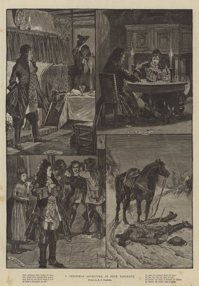 A Christmas Adventure, in Four Tableaux by Richard Caton Woodville junior